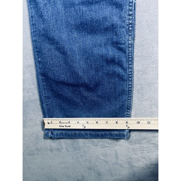 Vintage Levi's Ankle Jeans Mens 42 X 32 Denim Medium Wash High Rise Straight Leg - Picture 11 of 11